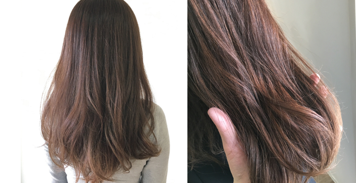 気になるパサつき 黄色みを消した上品な大人アッシュブラウンカラー Liss リス 恵比寿 美容室 30代 40代 艶髪に憧れる女性にオススメの97 トリートメント成分縮毛矯正髪質改善 高濃度水素トリートメントサロン