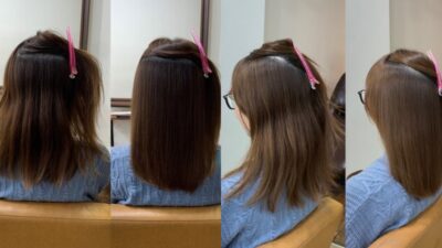 97%トリートメント弱酸性縮毛矯正でサラサラヘアー♪