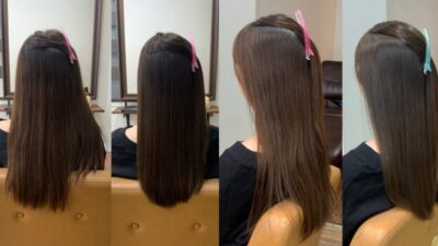 97%トリートメント弱酸性縮毛矯正で美髪艶髪を手に！
